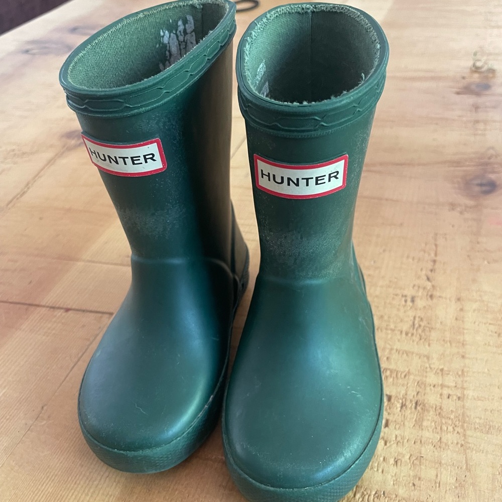 Toddler Hunter Boots Size 5